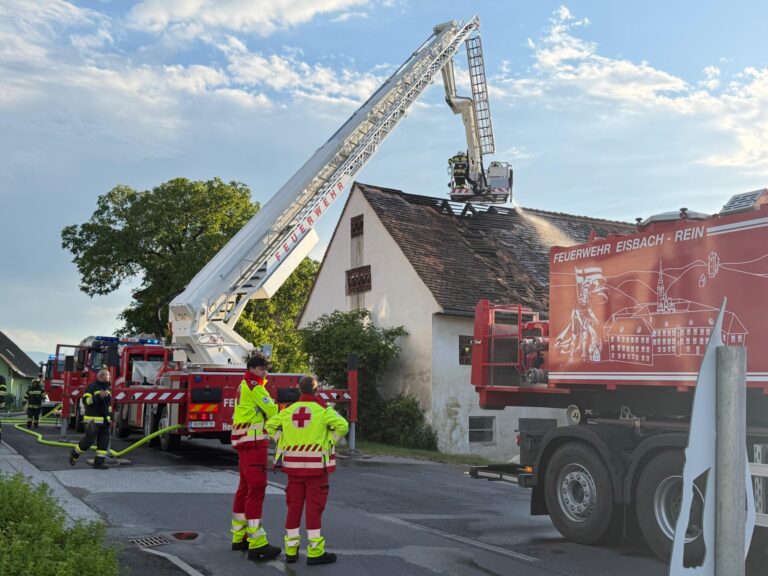 27.05.2026, B13 Wirtschaftsgebäudebrand