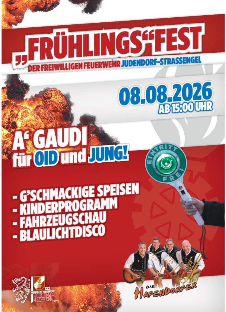 „Frühlings“fest am 8. August 2026